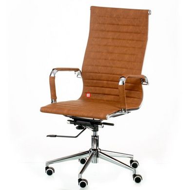 CentrMebel | Кресло офисное Special4You Solano artleather light-brown (E5777) 2