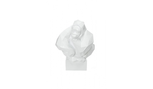 CentrMebel | Скульптура Gorilla K210 White(белый) 1
