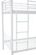 CentrMebel | Ліжко двоярусне BUNKY 90x200 (білий) 9