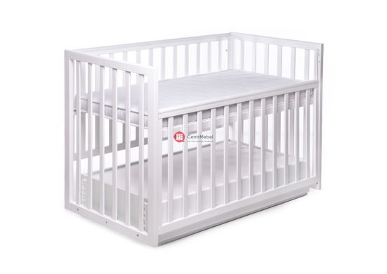 CentrMebel | Ліжко дитяче CHARIVNE з шухлядою DeSon 60x120 (білий) 5