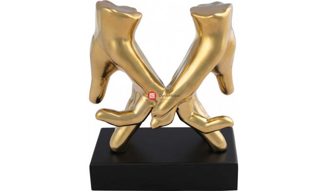 CentrMebel | Скульптура Hands Gold (золотий) 3