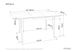 CentrMebel | Стіл обідній розкладний керамічний APOLLO 120160х80 білий мармур 10