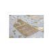 CentrMebel | Килим Lavish 210 ivory/gold 160х230 (бежевий; золотий) 4