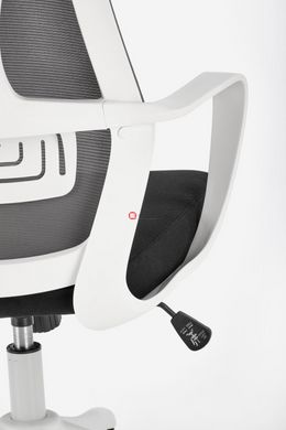 CentrMebel | Кресло офисное VALDEZ 2 (черный, белый) 7