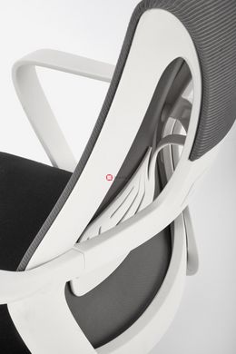CentrMebel | Кресло офисное VALDEZ 2 (черный, белый) 6