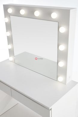 CentrMebel | Столик туалетный Halmar HOLLYWOOD XL (белый) 7