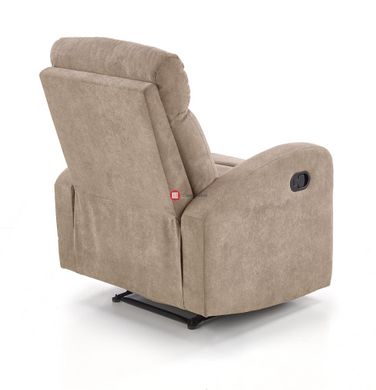 CentrMebel | Кресло для отдыха раскладное OSLO 1S(бежевый) 3
