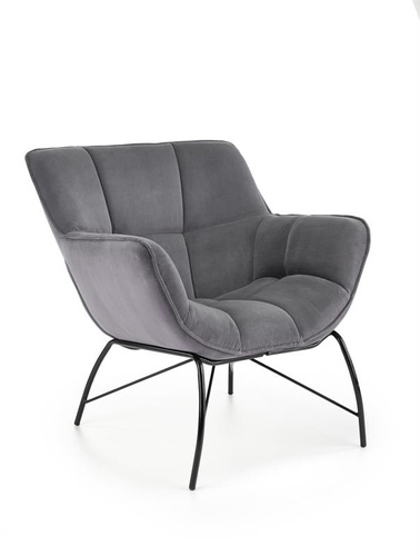 CentrMebel | Кресло BELTON (серый) 1