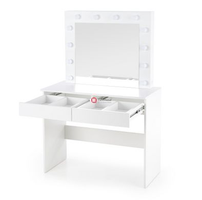 CentrMebel | Столик туалетный Halmar HOLLYWOOD XL (белый) 3