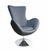 CentrMebel | Кресло BUTTERFLY (серый) 1