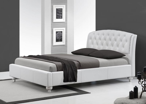 CentrMebel | Ліжко Sofia білий 160 x 200 см 1