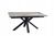 CentrMebel | Стол обеденный прямоугольный раскладной керамический COLUMBUS CERAMIC 160 (240)х90 (белый мрамор) 1