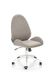 CentrMebel | Кресло офисное для персонала FALCAO (серый/белый) 10