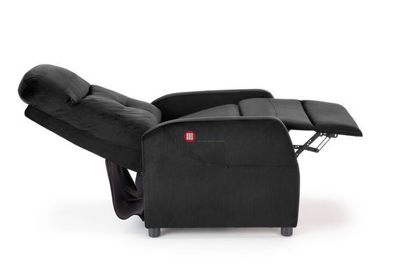 CentrMebel | Крісло для відпочинку FELIPE 2 розкладне (чорний/венге) 11