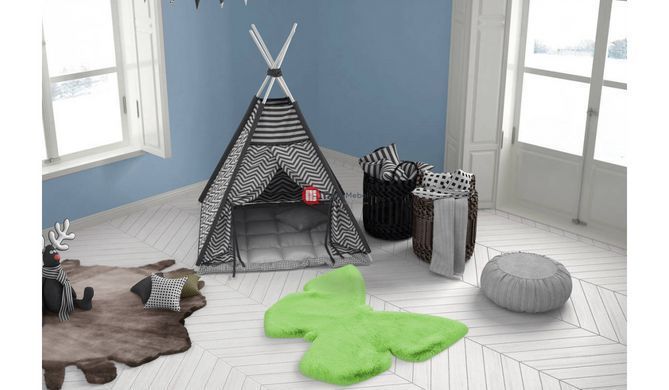 CentrMebel | Килим Lovely Kids Butterfly Green 70x90 2
