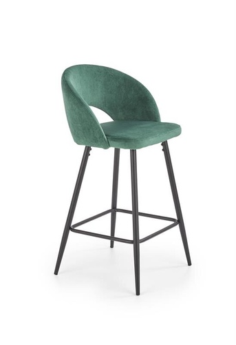 CentrMebel | Барний стілець H-96 (темно-зелений) 1