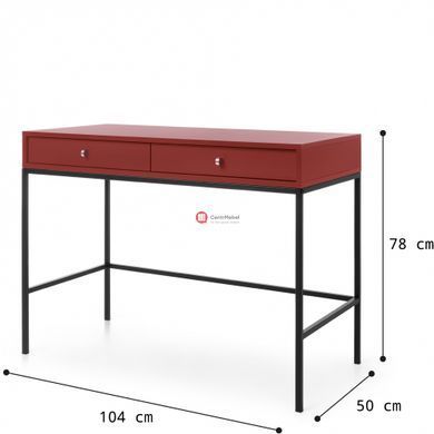 CentrMebel | Туалетний столик MT104 Mono (бордо) 4