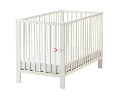 CentrMebel | Детская кровать Идеал белая 131 70 х 132 1