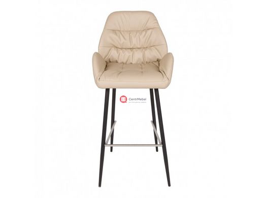 CentrMebel | Барний стілець SEVILLA (бежевий) 2