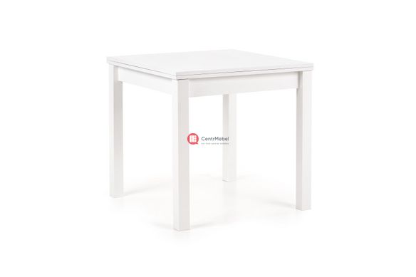 CentrMebel | Стол обеденный GRACJAN раскладной 80-160 (белый) 4