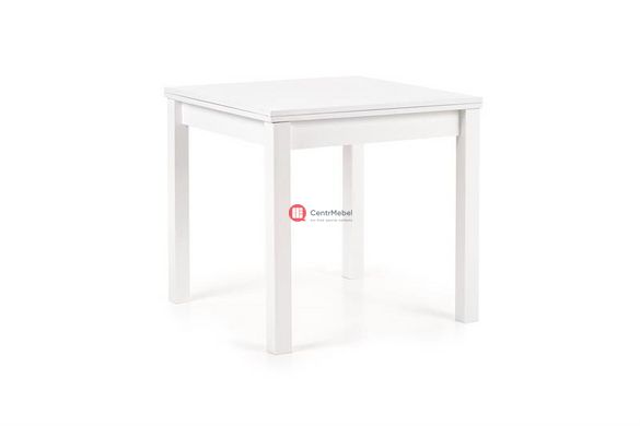 CentrMebel | Стол обеденный GRACJAN раскладной 80-160 (белый) 3