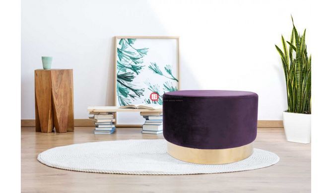CentrMebel | Пуф Manila T510 Violet (фіолетовий) 2