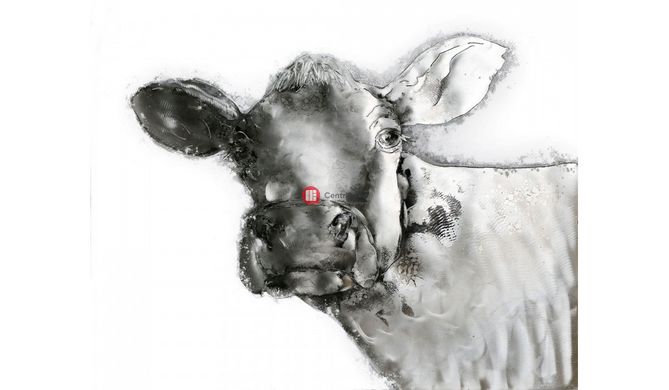 CentrMebel | Фреска Cow (срібний) 1
