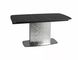 CentrMebel | Стіл обідній прямокутний розкладний керамічний MONCLER CERAMIC 160(240)х90 (чорний мармур) 6
