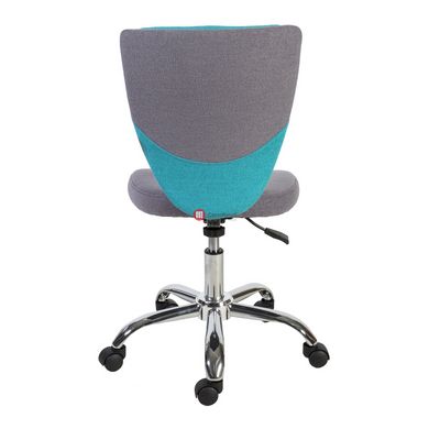 CentrMebel | Офисное кресло POPPY (серо-голубое) 4
