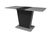 CentrMebel | Стол обеденный прямоугольный роскладной из ЛДСП COSMO 110(145)х68 (серый) 1