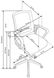CentrMebel | Кресло офисное ASCOT (черный/белый) 3