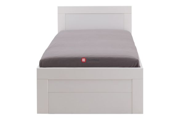 CentrMebel | Кровать Snow 90 x 200 см Forte SNWL09 (белый) 4