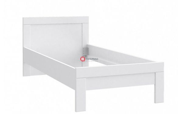 CentrMebel | Кровать Snow 90 x 200 см Forte SNWL09 (белый) 10