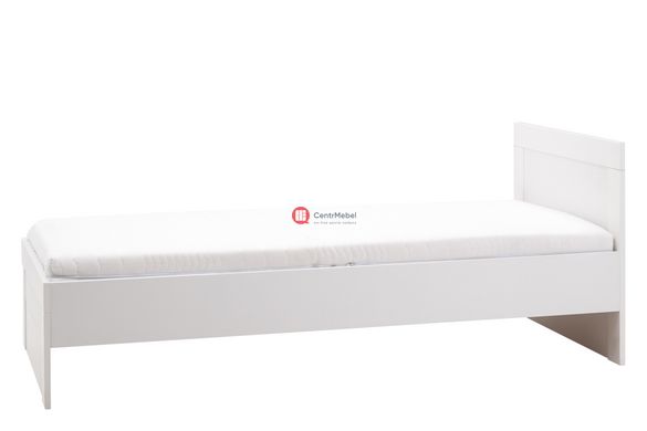 CentrMebel | Кровать Snow 90 x 200 см Forte SNWL09 (белый) 5