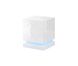 CentrMebel | Тумба прикроватная (комплект 2шт) QIU (белый глянец / белый глянец) 4