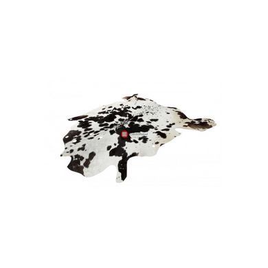 CentrMebel | Килим Glam 210 Jersey/Cola 135x165 (чорний; білий) 4