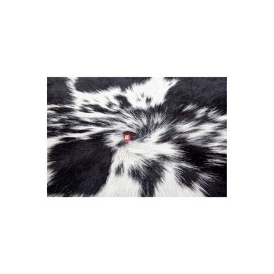 CentrMebel | Килим Glam 210 Jersey/Cola 135x165 (чорний; білий) 3