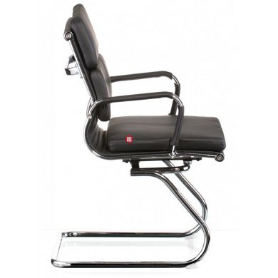 CentrMebel | Кресло офисное конференционное Special4You Solano 3 office artleather black (E5920) 3