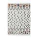 CentrMebel | Килим Agadir 410 White/Black/Multi 160х230 (білий; чорний; мульті) 4
