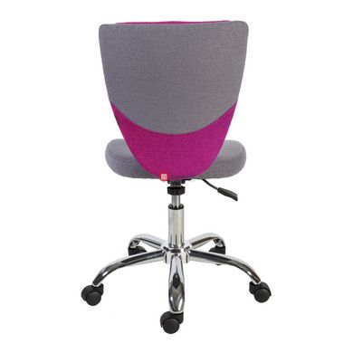 CentrMebel | Офісне крісло POPPY, сіро-рожеве Сіро-рожевий 4