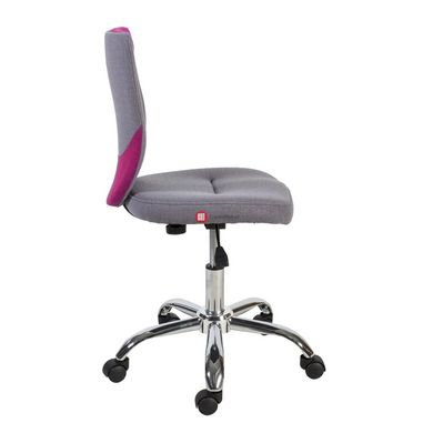 CentrMebel | Офісне крісло POPPY, сіро-рожеве Сіро-рожевий 3
