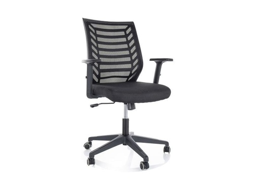 CentrMebel | Крісло офісне для персоналу Q-320 R (чорний) 1