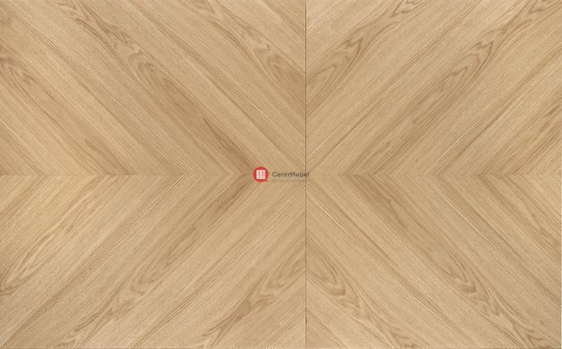 CentrMebel | Стіл обідній розкладний прямокутний ДСП + шпон EDMONDO 160(240)х90 (натуральний) 16