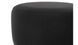 CentrMebel | Пуф Milano T125 Black/Grey/Silver (чорний; сірий; срібний) 3