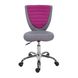 CentrMebel | Офісне крісло POPPY, сіро-рожеве Сіро-рожевий 4