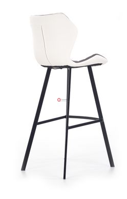 CentrMebel | Барний стілець H-83 (білий / сірий) 7