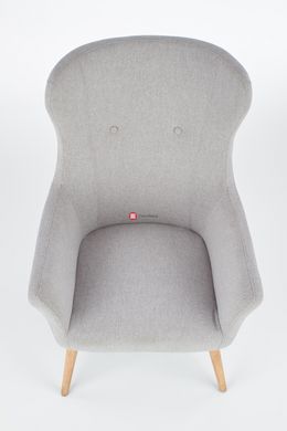CentrMebel | Кресло COTTO (светло-серый) 3