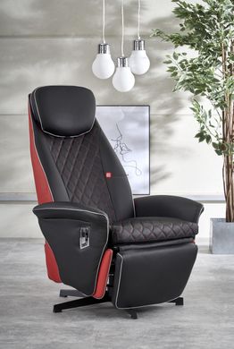 CentrMebel | Кресло CAMARO (черный/красный) 2
