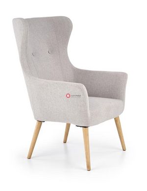 CentrMebel | Кресло COTTO (светло-серый) 1