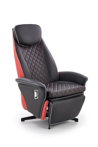 CentrMebel | Кресло CAMARO (черный/красный) 1